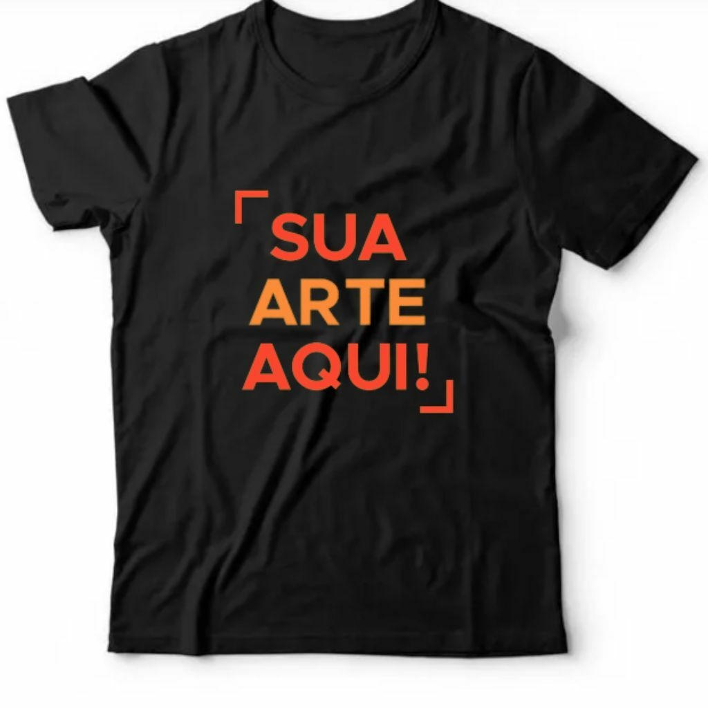 Imagem do produto Camiseta 100% Algodão _ Personalizada