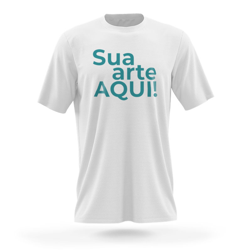 Imagem do produto Camiseta Poliéster Branca _ Personalizada